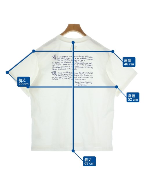 RHC Ron Herman（アールエイチシーロンハーマン）Tシャツ・カットソー 白 サイズ:M メンズ/2200641595097