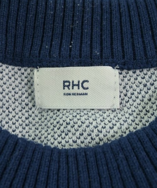 RHC Ron Herman（アールエイチシーロンハーマン）ニット・セーター 紺 サイズ:L メンズ/2200653735054