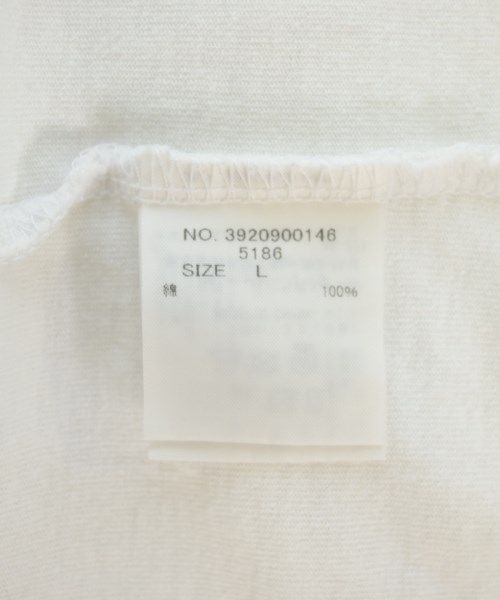 RHC Ron Herman（アールエイチシーロンハーマン）Tシャツ・カットソー 白 サイズ:L メンズ/2200692668085