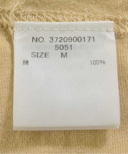 RHC Ron Herman（アールエイチシーロンハーマン）Tシャツ・カットソー ベージュ サイズ:M メンズ/2200702191039
