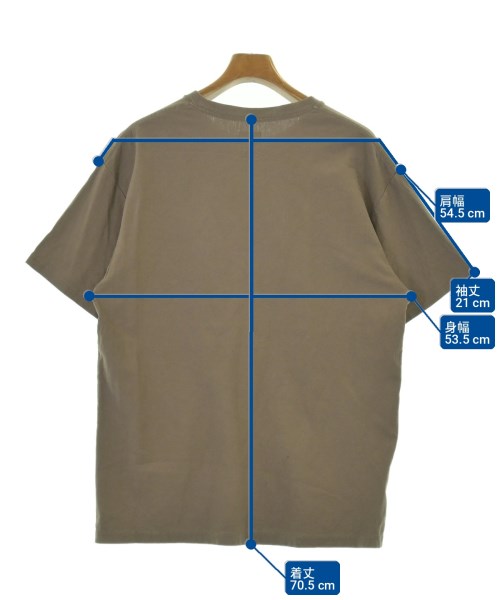 RHC Ron Herman（アールエイチシーロンハーマン）Tシャツ・カットソー 茶 サイズ:M メンズ/2200702191107