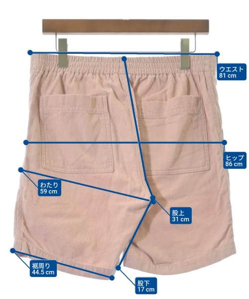 RHC Ron Herman（アールエイチシーロンハーマン）ショートパンツ ピンク サイズ:M メンズ/2200662625322