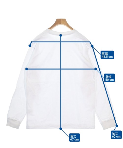 RHC Ron Herman（アールエイチシーロンハーマン）Tシャツ・カットソー 白 サイズ:S メンズ/2200664050023