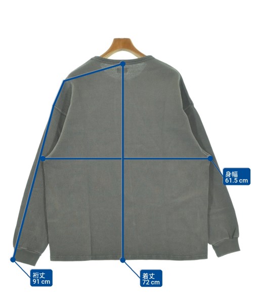 RHC Ron Herman（アールエイチシーロンハーマン）Tシャツ・カットソー グレー サイズ:M メンズ/2200663278244