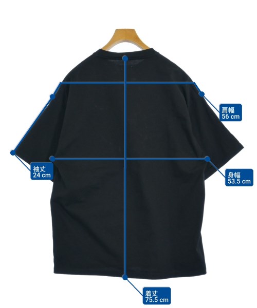 RHC Ron Herman（アールエイチシーロンハーマン）Tシャツ・カットソー 黒 サイズ:M メンズ/2200732081201