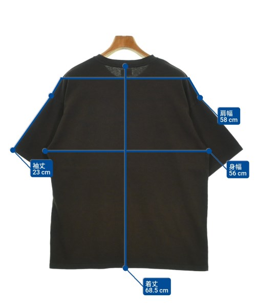 RHC Ron Herman（アールエイチシーロンハーマン）Tシャツ・カットソー 茶 サイズ:S メンズ/2200679917939