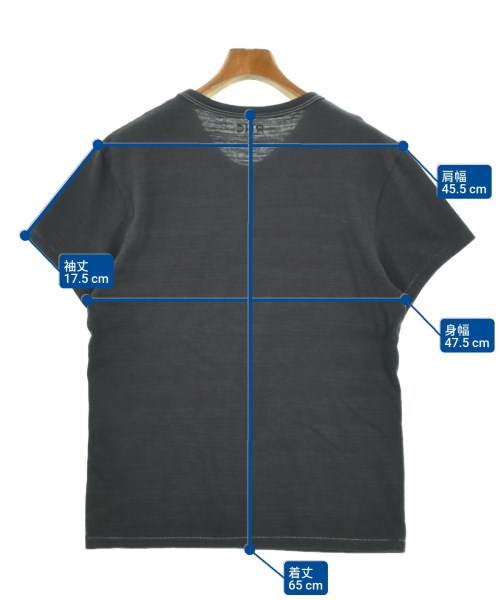 RHC Ron Herman（アールエイチシーロンハーマン）Tシャツ・カットソー グレー サイズ:S メンズ/2200679917984