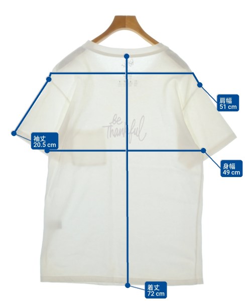 RHC Ron Herman（アールエイチシーロンハーマン）Tシャツ・カットソー 白 サイズ:S メンズ/2200680099136