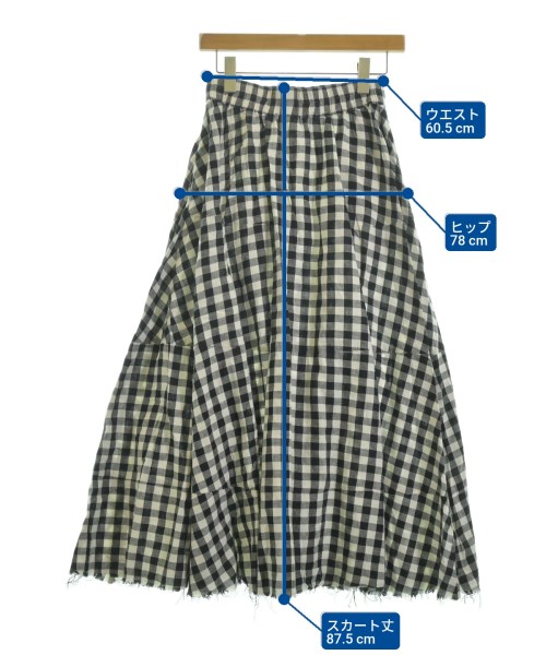 RHC Ron Herman（アールエイチシーロンハーマン）ロング・マキシ丈スカート 白 サイズ:-(M位) レディース/2200626086060