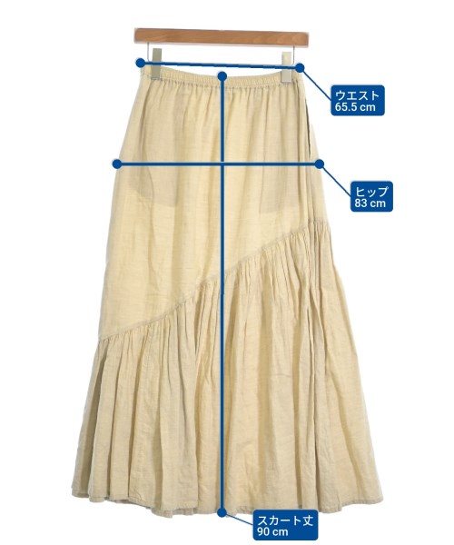 RHC Ron Herman（アールエイチシーロンハーマン）ロング・マキシ丈スカート ベージュ サイズ:-(M位) レディース/2200619516055