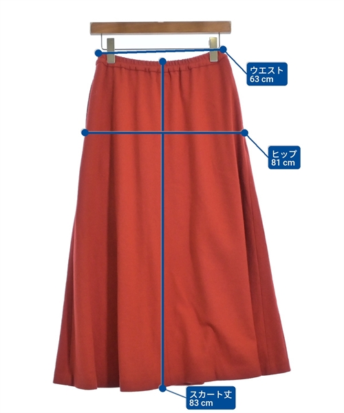 RHC Ron Herman（アールエイチシーロンハーマン）ロング・マキシ丈スカート 赤 サイズ:XS レディース/2200633369095