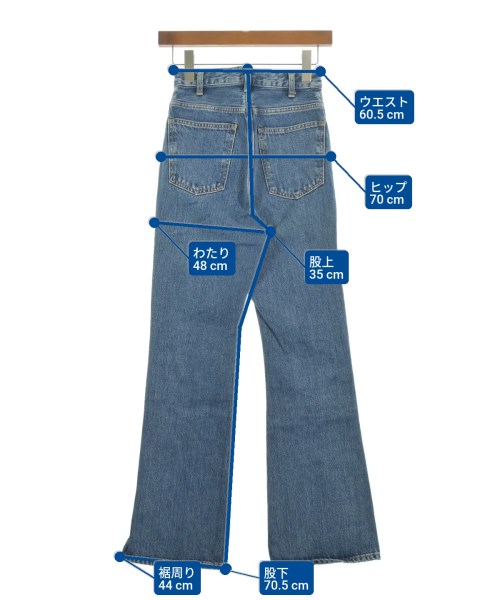 RHC Ron Herman（アールエイチシーロンハーマン）デニムパンツ 青 サイズ:23(XS位) レディース/2200616952054