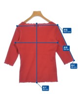 RHC Ron Herman（アールエイチシーロンハーマン）Tシャツ・カットソー 赤 サイズ:XS レディース/2200617553038