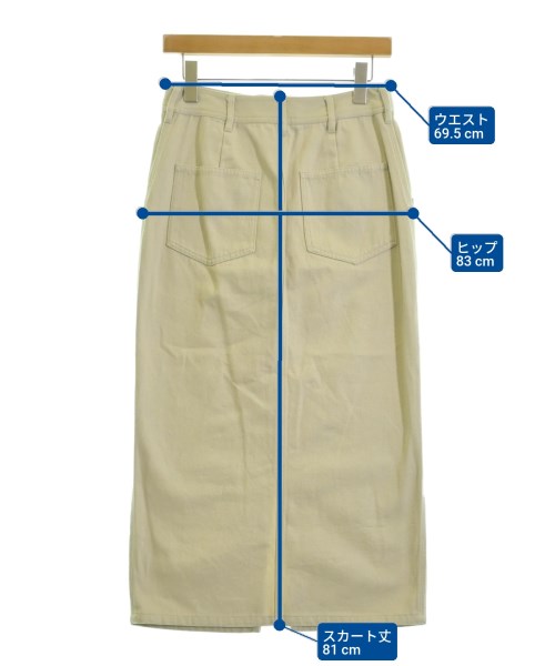 RHC Ron Herman（アールエイチシーロンハーマン）ロング・マキシ丈スカート ベージュ サイズ:S レディース/2200673976109