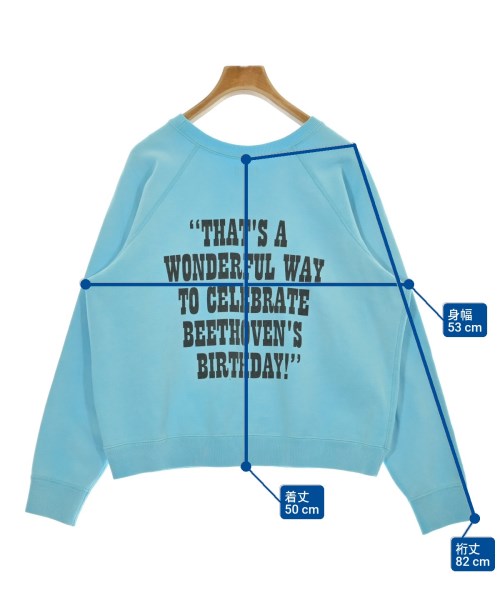 RHC Ron Herman（アールエイチシーロンハーマン）スウェット 青 サイズ:S レディース/2200675222020