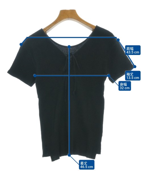 RHC Ron Herman（アールエイチシーロンハーマン）Tシャツ・カットソー 黒 サイズ:S レディース/2200674401099