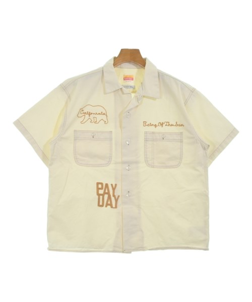 PAYDAY(ペイデイ)カジュアルシャツ 白 サイズ:36(M位)/2200678733202