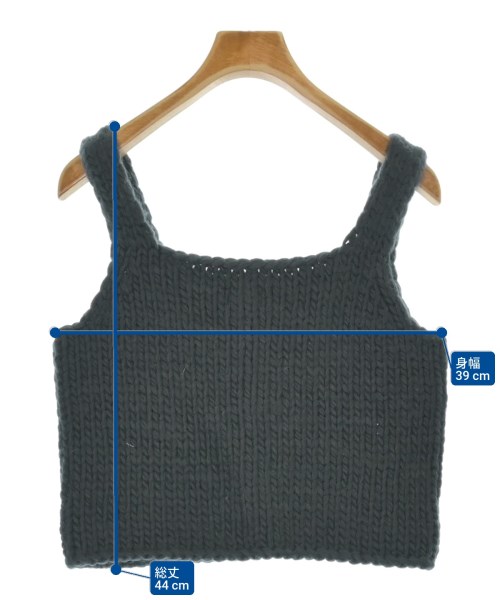 RHC Ron Herman（アールエイチシーロンハーマン）ベスト/ノースリーブ グレー サイズ:-(M位) レディース/2200674234154