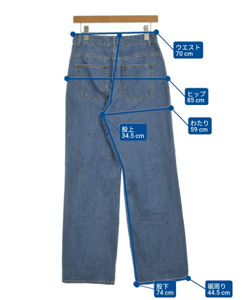 RHC Ron Herman（アールエイチシーロンハーマン）デニムパンツ 紺 サイズ:26(M位) レディース/2200675502078