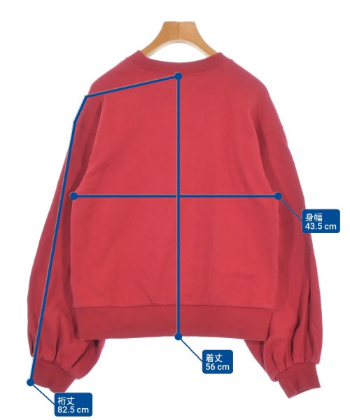 RHC Ron Herman（アールエイチシーロンハーマン）スウェット 赤 サイズ:XS レディース/2200676126020