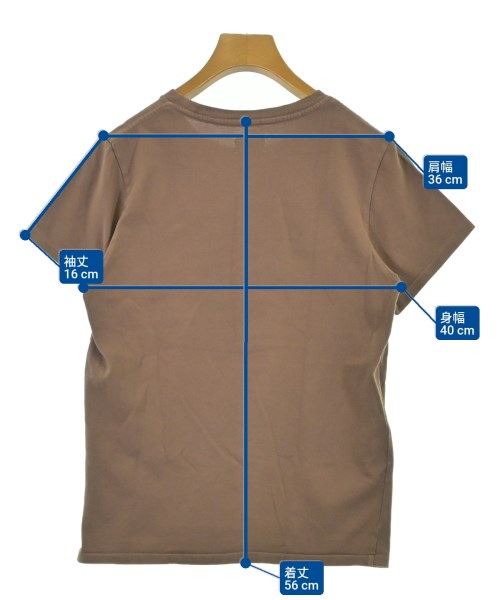 RHC Ron Herman（アールエイチシーロンハーマン）Tシャツ・カットソー 茶 サイズ:S レディース/2200674466081