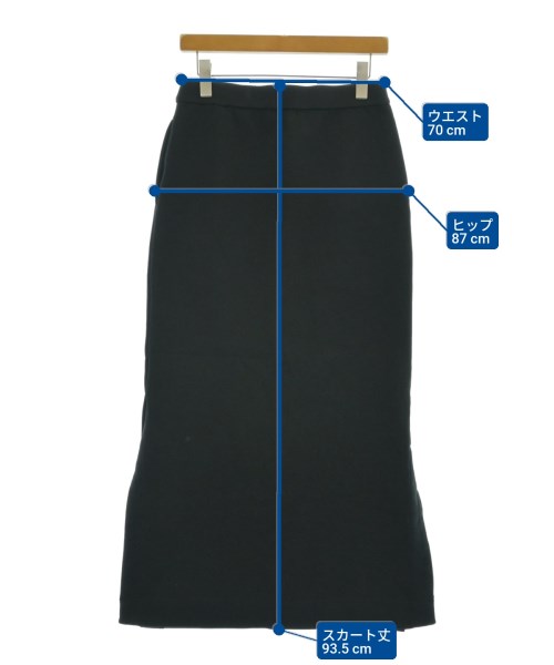 RHC Ron Herman（アールエイチシーロンハーマン）ロング・マキシ丈スカート 黒 サイズ:S レディース/2200658543012