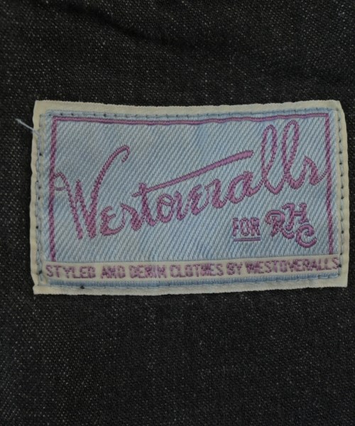 WESTOVERALLS（ウエストオーバーオールズ）デニムパンツ 黒 サイズ:24(S位) レディース/2200700137237