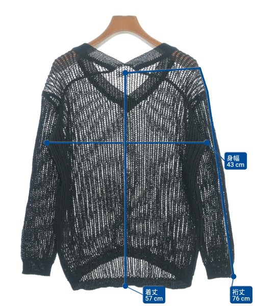 RHC Ron Herman（アールエイチシーロンハーマン）ニット・セーター 黒 サイズ:XS レディース/2200643644144