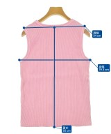 RHC Ron Herman（アールエイチシーロンハーマン）タンクトップ ピンク サイズ:S レディース/2200643644533