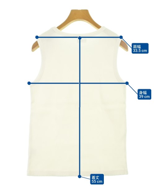 RHC Ron Herman（アールエイチシーロンハーマン）タンクトップ 白 サイズ:S レディース/2200643644540