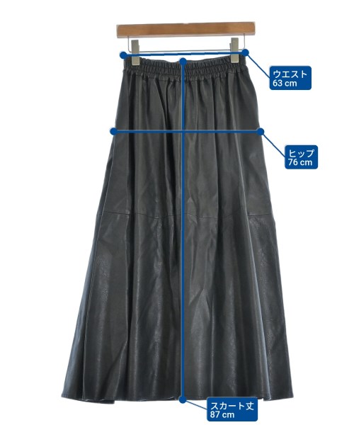 RHC Ron Herman（アールエイチシーロンハーマン）ロング・マキシ丈スカート 黒 サイズ:XS レディース/2200643644991