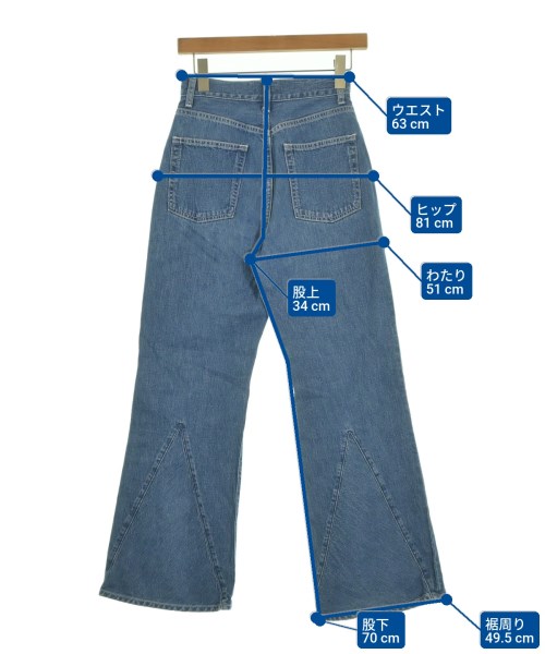 RHC Ron Herman（アールエイチシーロンハーマン）デニムパンツ 青 サイズ:XS レディース/2200639096117