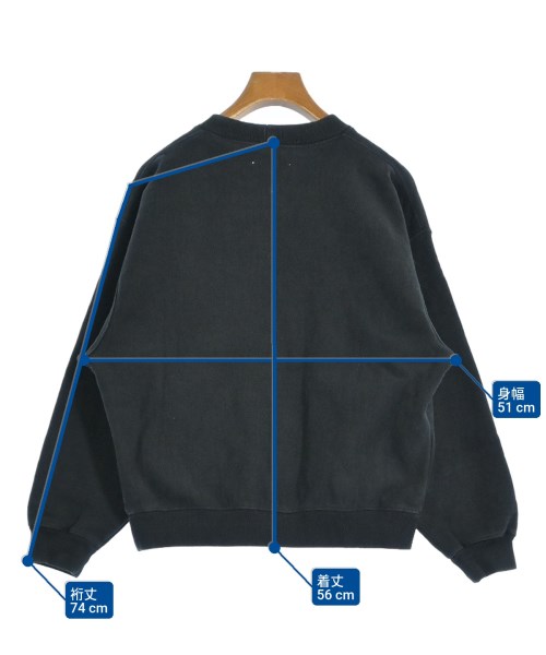 RHC Ron Herman（アールエイチシーロンハーマン）スウェット 黒 サイズ:XS レディース/2200639096384