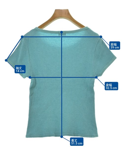 RHC Ron Herman（アールエイチシーロンハーマン）Tシャツ・カットソー 青 サイズ:XS レディース/2200701607036