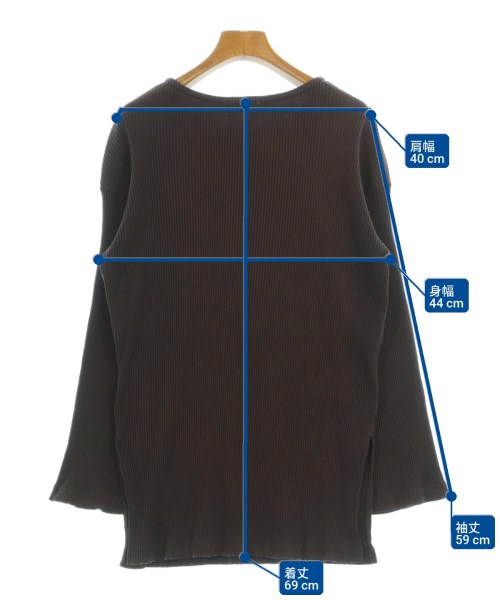 RHC Ron Herman（アールエイチシーロンハーマン）Tシャツ・カットソー 茶 サイズ:XS レディース/2200705014632