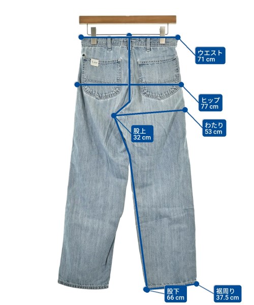 Lee（リー）デニムパンツ 青 サイズ:XS レディース/2200668653169