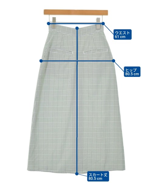 RHC Ron Herman（アールエイチシーロンハーマン）ロング・マキシ丈スカート カーキ サイズ:XS レディース/2200668271097