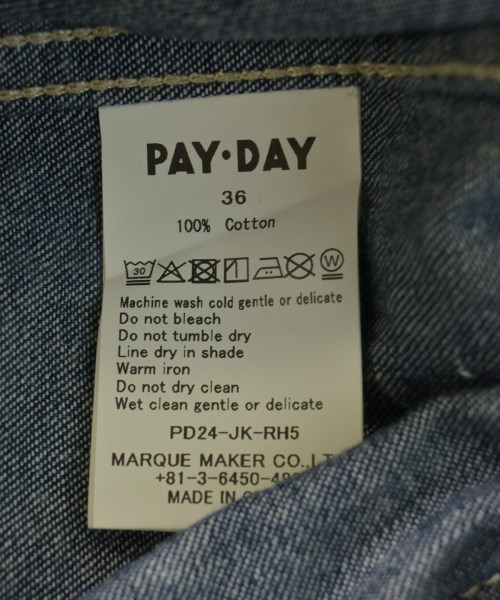 PAYDAY（ペイデイ）カバーオール 紺 サイズ:36(M位) レディース/2200723514046