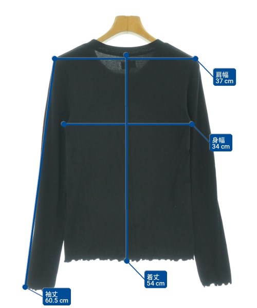 RHC Ron Herman（アールエイチシーロンハーマン）Tシャツ・カットソー 黒 サイズ:XS レディース/2200731919246