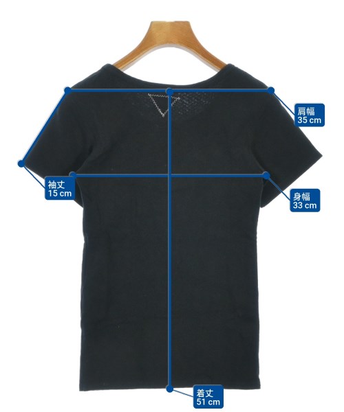 RHC Ron Herman（アールエイチシーロンハーマン）Tシャツ・カットソー 黒 サイズ:XS レディース/2200680905055