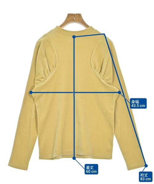 RHC Ron Herman（アールエイチシーロンハーマン）Tシャツ・カットソー 黄 サイズ:XS レディース/2200682264174