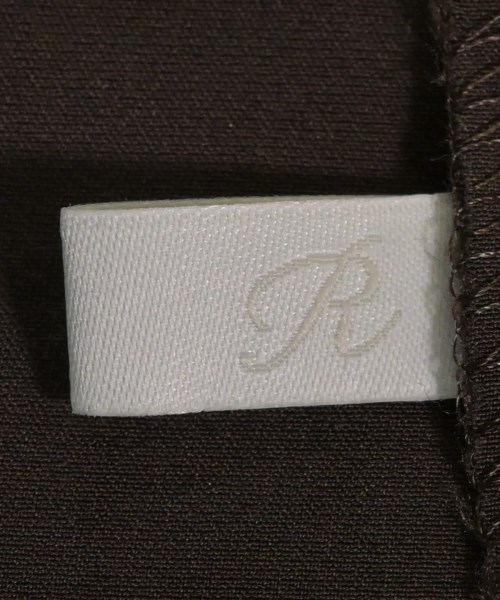 R（アール）ブラウス 茶 サイズ:46(M位) レディース/2200618342075