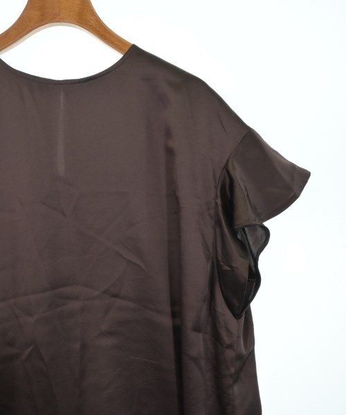 R（アール）ブラウス 茶 サイズ:46(M位) レディース/2200618342075