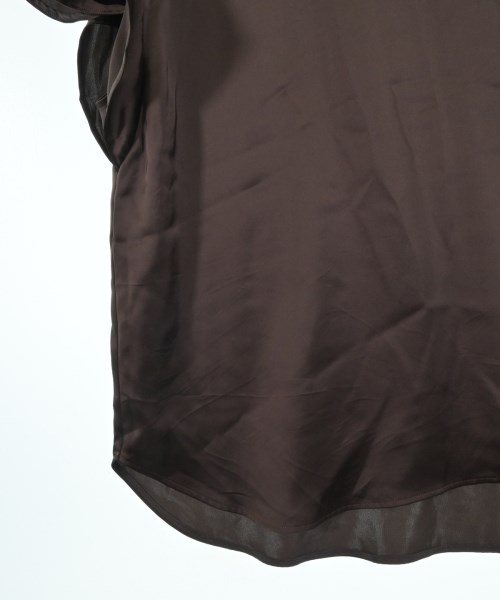 R（アール）ブラウス 茶 サイズ:46(M位) レディース/2200618342075