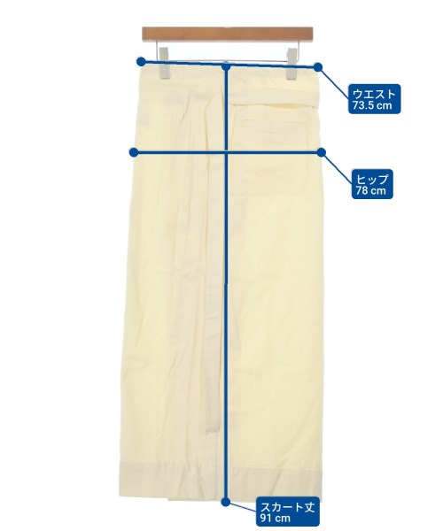 RHC Ron Herman（アールエイチシーロンハーマン）ロング・マキシ丈スカート 白 サイズ:S レディース/2200631148463