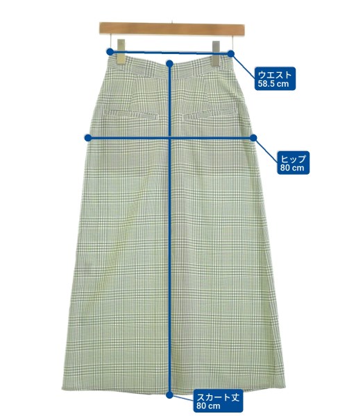 RHC Ron Herman（アールエイチシーロンハーマン）ロング・マキシ丈スカート 緑 サイズ:XS レディース/2200631155195