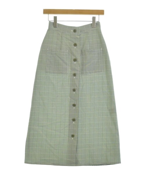 RHC Ron Herman(アールエイチシーロンハーマン)ロング・マキシ丈スカート 緑 サイズ:XS/2200631155867