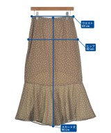 RHC Ron Herman（アールエイチシーロンハーマン）ロング・マキシ丈スカート 茶 サイズ:S レディース/2200631156352