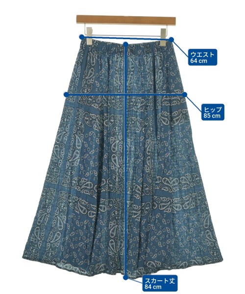 RHC Ron Herman（アールエイチシーロンハーマン）ロング・マキシ丈スカート 青 サイズ:S レディース/2200631157151