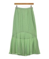 RHC Ron Herman（アールエイチシーロンハーマン）ロング・マキシ丈スカート 緑 サイズ:XS レディース/2200631159728